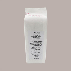 Crumble Granella al Gusto di Burro Ideale per Dolci Yogurt Gelato Gluten Free 1 Kg [687ac6d9]