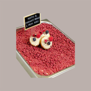 Crumble Granella al Gusto di Frutti Rossi Ideale per Dolci Yogurt Gelato Gluten Free 1 Kg
