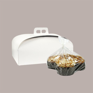 Scatola Porta Colomba Fibra Bianca 335x235 H90 mm 10 pezzi