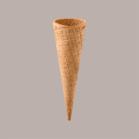 Cono Arrotolato Cialda per Gelato Senza Glutine con Farina di Riso Dm42H160mm Italcialde 270 pezzi [a86a33a4]