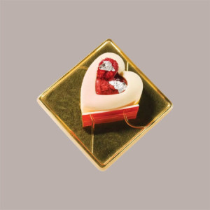 Stampo in Silicone Nero a Forma di Cuore x 8 Porzioni Ideale per Dessert D 60 mm H 35 mm