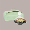 Scatola Porta Colomba Verde Grafica a Quadretti 335x235 H90 mm 10 pezzi [d43dce71]
