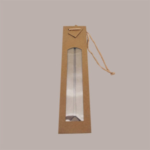 Shopper Busta in Carta Natural Avana con Cordino per Bottiglie 9+8,5 x H 37 cm 20 Pezzi [6ab9b743]
