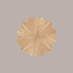 Foglio Tondo per Incarto Colomba in TNT Colore Naturale dm 10 cm 10 pezzi