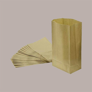 Sacco Carta Marrone 39 Litri Raccolta Differenziata 32+16 H 77 cm 25 Pezzi