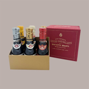 Cofanetto Regalo Set 6 Bottiglie Aceto Balsamico Giusti 100 ml [0b43731d]