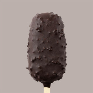 Copertura Crunchy Nero con Gruè Ideale per Stecco Biscotto Gelato Stickaway Leagel 1,2 Kg