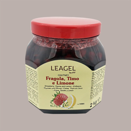 Chutney Fragola Timo e Limone Ideale per Gelato Leagel 2 Kg [7f1b981b]