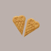 Ventagli in Cialda Wafer per Gelato a Forma di Cuori Bussy 240 Pezzi [ba99b0d1]