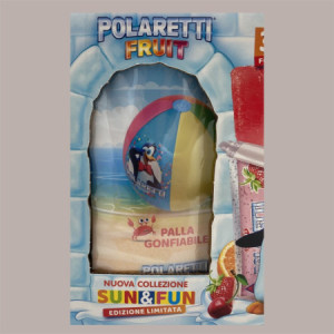 Polaretti Ghiaccioli Fruit da Gelare con Sorpresa Palla Gonfiabile Edizione Limitata Dolfin 30 Pezzi