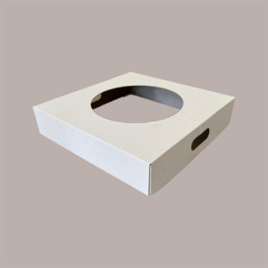 Coperchio Bianco in Carta per Cestino Raccolta Differenziata 38x38 cm 2 pezzi [2bbaf835]