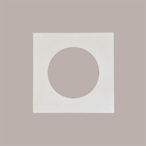 Coperchio Bianco in Carta per Cestino Raccolta Differenziata 38x38 cm 2 pezzi