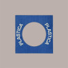 Coperchio Blu in Carta per Cestino Raccolta Differenziata Plastica 38x38 cm 2 pezzi [fcc50a3b]