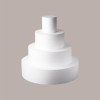 Base per Torta in Polistirolo Diametro 30 cm H 5 cm 10 pezzi [a3712e6a]