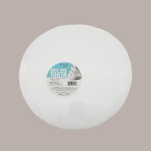 Base per Torta in Polistirolo Diametro 30 cm H 10 cm 5 pezzi [ba14a7ab]