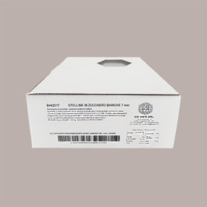 Stelline di Zucchero Bianche Krokkali per Decorazione Dolci Icewer 7 mm 1,4 Kg [6ae36342]