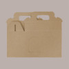Scatola Astuccio Porta 3 Vasetti Salse Creme in Cartoncino Avana 190x60H120mm 10 Pezzi [1c2e8f1b]