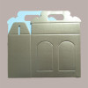 Scatola Astuccio Porta 2 Vasetti Salse Creme in Cartoncino Seta Oro 170x80H120mm 10 Pezzi [b56579b9]
