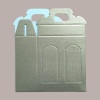 Scatola Astuccio Porta 2 Vasetti Salse Creme in Cartoncino Seta Oro 130x60H150mm 10 Pezzi [5c9978c5]