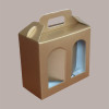 Scatola Astuccio Porta 2 Vasetti Salse Creme in Cartoncino Seta Oro 170x80H150mm 10 Pezzi [9fdb0fb4]