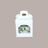 Scatola Astuccio Porta 1 Vasetto Salse Creme in Cartoncino Seta Bianco 90x90H100mm 20 Pezzi [0d5bbf85]