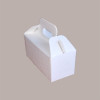 Scatola Astuccio Porta 2 Vasetti Salse Creme in Cartoncino Seta Bianco 170x80H90mm 10 Pezzi [db556f3c]