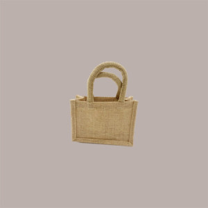 Shopper Busta Juta Porta 2 Vasetti con Finestra in Pvc 20+10x15 cm 5 Pezzi [0c97305e]
