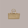 Shopper Busta Juta Porta 3 Vasetti con Finestra in Pvc 30+10xH15 cm 5 Pezzi [a1b4fe55]