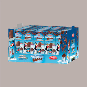 Polaretti Ghiaccioli Sorpresa Choco Cioccolato Dolfin 25 Pezzi da 40 ml [9921dbf9]