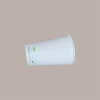 100 Pz Bicchiere Bibita Carta Bianco Biodegradabile Compost 300cc