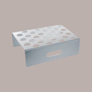1 Pz Supporto Abbattitore per Stampi Ghiaccioli Calippo Icetube Fruitube 28 Sedi...