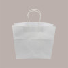 Shoppers Busta Carta Bianca con Manico Cordino 32+20 H 31cm gr 100 50 Pezzi [9ab39aa7]