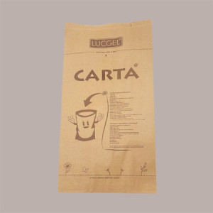 Sacchi LUCGEL per Raccolta Differenziata CARTA  Autoreggente e Autoformante 50 Lt 50 Pz [84829d40]