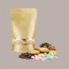 Sacchetto in Carta Avana Doypack con Finestra 80x140+25+25 mm 2 x 50 Pezzi [d6d2d2af]