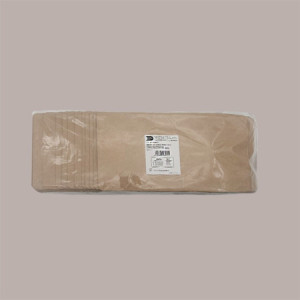 Sacchetto in Carta Avana con Strip con Valvola Caffè 140+70x250 mm 50 Pezzi [169f41d2]