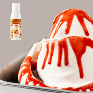 Topping Zhero al Gusto Fragola Senza Zuccheri per Gelati e Dessert Leagel 1 kg
