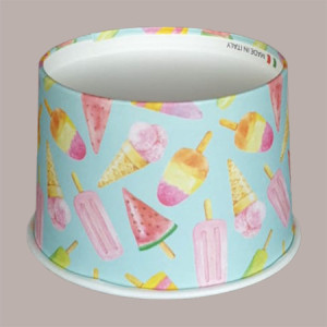 Coppetta Gelato in Carta Politenata Madeleine 120cc Poloplast 285 pezzi [0a600837]