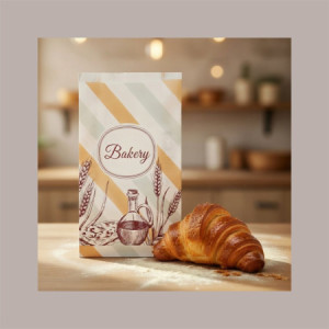 Sacchetto Carta Antigrasso Bianco con Finestra per Prodotti da Forno 21x31 cm 1000 pezzi [8f7431b3]