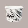 Coppette Gelato in Carta Bianco e Nero 230cc Impilabili Black&White 180 pezzi [016a4b1d]