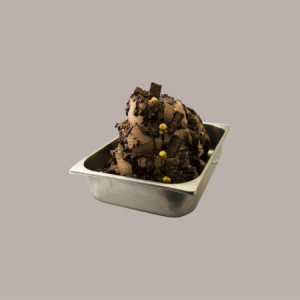 Pasta Cuoricino al Gusto di Nocciola e Cacao per Gelato LEAGEL 3,5 kg