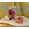Donuts Ciambelline Senza Glutine con Glassa alla Fragola Artigianali 4 pezzi [d4ee1023]