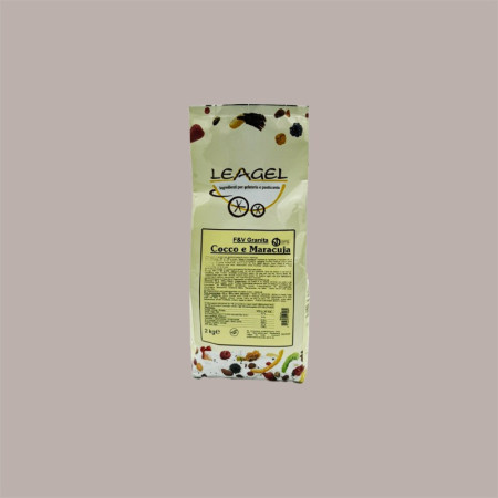 Preparato in Polvere per Granita Cocco e Maracuja Leagel 2 kg [368534b4]