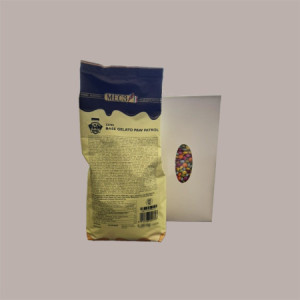 Kit Paw Patrol per Gelato Gusto Biscotto Senza Glutine con Gadget Mec3 13,5 kg [06b38169]