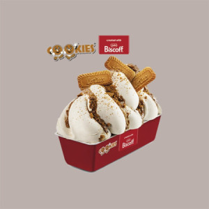 Kit Variegato Cookies Lotus Biscoff per Gelato con Gadget Mec3 12,5 kg