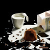 Preparato in Polvere Box Cioccolato Fondente con Gocce Vegan Ok ideale per Gelato Leagel 1,6 kg [576aa938]
