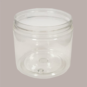 Barattolo Vaso in Pet Neutro Trasparente Ideale per Gelato 200 Ml 10 pezzi [47e535ba]