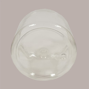 Barattolo Vaso in Pet Neutro Trasparente Ideale per Gelato 200 Ml 10 pezzi