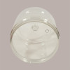 Vaso Barattolo Pet Trasparente 200 Ml + Coperchio Nero Lucido Ideale per Gelato 10 pezzi [1c3fe9a8]