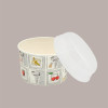 Coppetta Gelato Dessert Carta Grande Fantasia Silver 350cc 100 pezzi [b63f47b2]