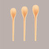 Cucchiaino Bio 12 cm Salmone in PLA Ideale per Gelato Frappè Yogurt Granita Ice Curvy S 1 kg [21414e73]